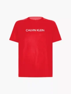 Calvin Klein T-shirt De Sport Avec Logo En Polyester Recyclé -Calvin Klein Soldes 00GMF1K109 600 alternate4
