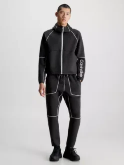 Calvin Klein Sweat-shirt à Capuche Zippé Avec Logo -Calvin Klein Soldes 00GMF3J408 BAE alternate4