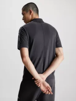 Calvin Klein Polo Zippé -Calvin Klein Soldes 00GMF3K140 BAE alternate2