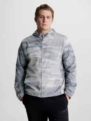 Calvin Klein Coupe-vent Imprimé à Capuche 4 Calvin Klein Coupe-vent Imprimé à Capuche – Image 2