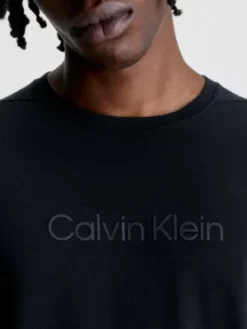 Calvin Klein T-shirt De Sport à Manches Longues -Calvin Klein Soldes 00GMS3K200 BAE alternate2