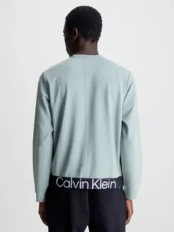 Calvin Klein Sweat-shirt En Sergé Texturé -Calvin Klein Soldes 00GMS3W300 LFW alternate1