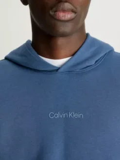 Calvin Klein Sweat-shirt à Capuche En Tissu éponge De Coton -Calvin Klein Soldes 00GMS3W303 DBZ alternate2