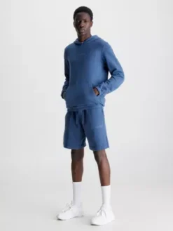 Calvin Klein Sweat-shirt à Capuche En Tissu éponge De Coton -Calvin Klein Soldes 00GMS3W303 DBZ alternate3