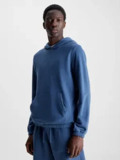 Calvin Klein Sweat-shirt à Capuche En Tissu éponge De Coton