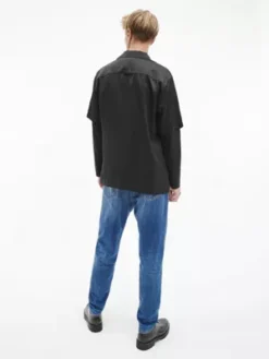 Calvin Klein T-shirt Relaxed à Manches Longues 9 Calvin Klein T-shirt Relaxed à Manches Longues -Calvin Klein Soldes J30J320817 BEH alternate2