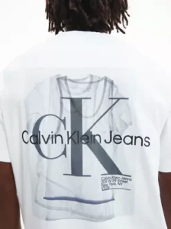 Calvin Klein T-shirt Relaxed Avec Imprimé Photo -Calvin Klein Soldes J30J322613 YAF alternate3