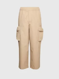 Calvin Klein Pantalon Cargo Court Et Ample En Tissu Recyclé -Calvin Klein Soldes J30J322638 PF2 alternate5