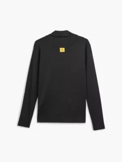 Calvin Klein T-shirt Slim élastique à Manches Longues -Calvin Klein Soldes J30J322746 BEH alternate5