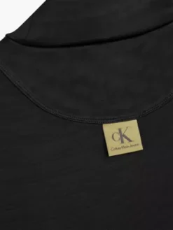 Calvin Klein T-shirt Slim élastique à Manches Longues -Calvin Klein Soldes J30J322746 BEH alternate6