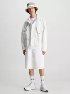 Calvin Klein Short Style Menuisier Relaxed En Denim -Calvin Klein Soldes J30J322776 1AA alternate4