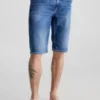 Calvin Klein Short Slim En Denim 2 Calvin Klein Short Slim En Denim -Calvin Klein Soldes J30J322784 1A4 main