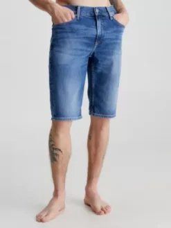 Calvin Klein Short Slim En Denim