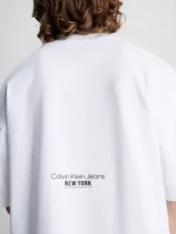 Calvin Klein T-shirt Imprimé Oversize -Calvin Klein Soldes J30J322874 YAF alternate2