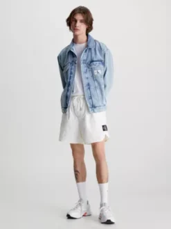 Calvin Klein Short En Nylon Recyclé -Calvin Klein Soldes J30J322904 YBH alternate3