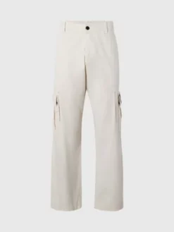 Calvin Klein Pantalon Cargo Relaxed En Sergé De Coton -Calvin Klein Soldes J30J322918 ACI alternate4