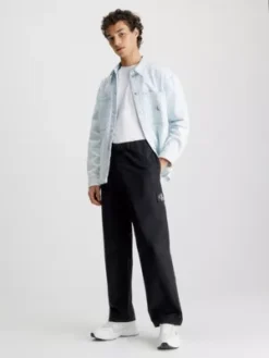 Calvin Klein Chino Utilitaire Droit Avec Ceinture 10 Calvin Klein Chino Utilitaire Droit Avec Ceinture -Calvin Klein Soldes J30J322920 BEH alternate3