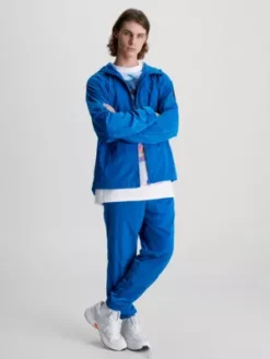 Calvin Klein Pantalon Fuselé En Nylon Recyclé -Calvin Klein Soldes J30J322924 C3B alternate4