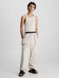 Calvin Klein Pantalon Cargo 2 En 1 à Jambes Larges 10 Calvin Klein Pantalon Cargo 2 En 1 à Jambes Larges -Calvin Klein Soldes J30J323144 ACI alternate3