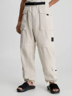 Calvin Klein Pantalon Cargo 2 En 1 à Jambes Larges