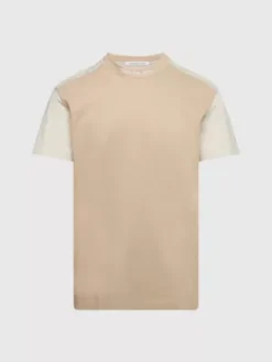 Calvin Klein T-shirt Color-block -Calvin Klein Soldes J30J323154 PF2 alternate4