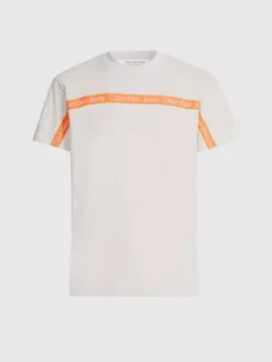 Calvin Klein T-shirt Avec Logo Tape -Calvin Klein Soldes J30J323253 ACI alternate5