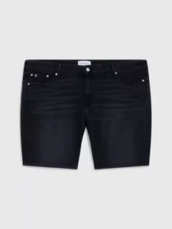Calvin Klein Short Grande Taille En Jean 11 Calvin Klein Short Grande Taille En Jean -Calvin Klein Soldes J30J323330 1BY alternate4