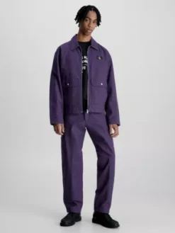 Calvin Klein Pantalon Cargo En Toile De Coton -Calvin Klein Soldes J30J323502 VGS alternate3