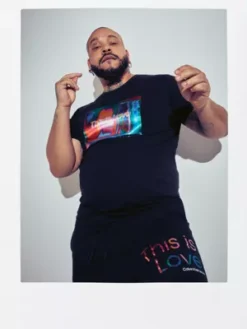 Calvin Klein T-shirt Slim - Pride -Calvin Klein Soldes J30J323606 BEH alternate5