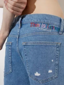 Calvin Klein Short En Jean - Pride -Calvin Klein Soldes J30J323607 1A4 alternate3