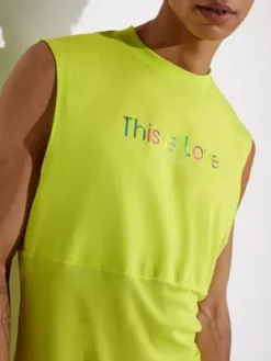 Calvin Klein Débardeur Relaxed - Pride -Calvin Klein Soldes J30J323718 LRE alternate3