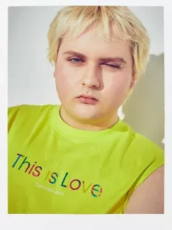 Calvin Klein Débardeur Relaxed - Pride -Calvin Klein Soldes J30J323718 LRE alternate5