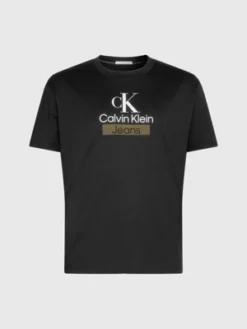 Calvin Klein T-shirt Grande Taille Relaxed Avec Logo 11 Calvin Klein T-shirt Grande Taille Relaxed Avec Logo -Calvin Klein Soldes J30J323833 BEH alternate4