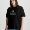 Calvin Klein T-shirt Grande Taille Relaxed Avec Logo 2 Calvin Klein T-shirt Grande Taille Relaxed Avec Logo -Calvin Klein Soldes J30J323833 BEH main
