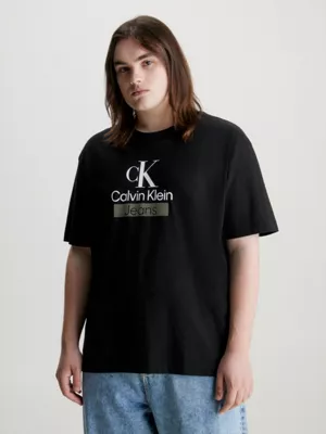 Calvin Klein T-shirt Grande Taille Relaxed Avec Logo 3 Calvin Klein T-shirt Grande Taille Relaxed Avec Logo
