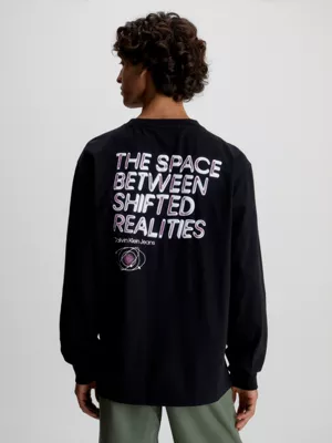 Calvin Klein T-shirt à Manches Longues Avec Imprimé Dans Le Dos 4 Calvin Klein T-shirt à Manches Longues Avec Imprimé Dans Le Dos – Image 2