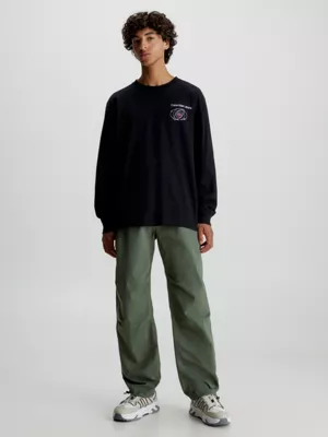 Calvin Klein T-shirt à Manches Longues Avec Imprimé Dans Le Dos 6 Calvin Klein T-shirt à Manches Longues Avec Imprimé Dans Le Dos – Image 4