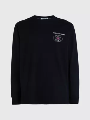 Calvin Klein T-shirt à Manches Longues Avec Imprimé Dans Le Dos 7 Calvin Klein T-shirt à Manches Longues Avec Imprimé Dans Le Dos – Image 5