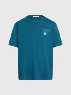 Calvin Klein T-shirt En Coton Avec Logo Dans Le Dos -Calvin Klein Soldes J30J324012 CA4 alternate4