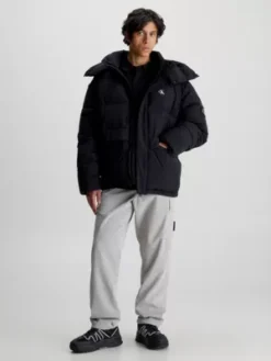 Calvin Klein Pantalon Cargo En Velours Côtelé Avec Ceinture 12 Calvin Klein Pantalon Cargo En Velours Côtelé Avec Ceinture -Calvin Klein Soldes J30J324035 PEE alternate4