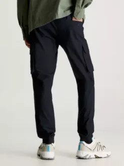 Calvin Klein Pantalon Cargo Skinny Délavé -Calvin Klein Soldes J30J324039 BEH alternate2