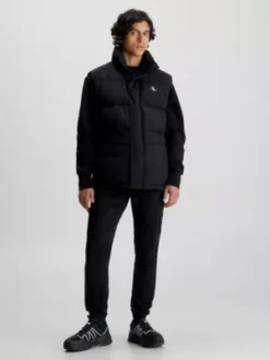 Calvin Klein Chino Skinny En Sergé De Coton -Calvin Klein Soldes J30J324045 BEH alternate4