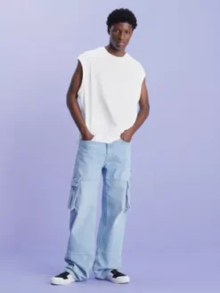 Calvin Klein Débardeur Relaxed Avec Logo Dans Le Dos 13 Calvin Klein Débardeur Relaxed Avec Logo Dans Le Dos -Calvin Klein Soldes J30J324140 YAF alternate4