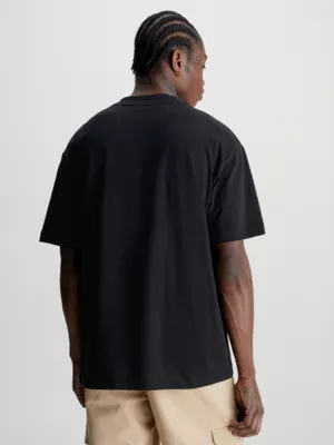 Calvin Klein T-shirt Relaxed Avec écusson Avec Logo 4 Calvin Klein T-shirt Relaxed Avec écusson Avec Logo – Image 2