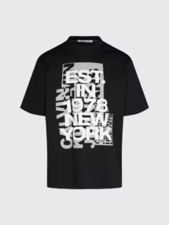 Calvin Klein T-shirt Avec Logo Relaxed En Coton 13 Calvin Klein T-shirt Avec Logo Relaxed En Coton -Calvin Klein Soldes J30J324307 BEH alternate5