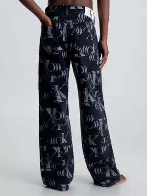 Calvin Klein Jean 90's Ample Entièrement Imprimé De Logos 4 Calvin Klein Jean 90's Ample Entièrement Imprimé De Logos – Image 2