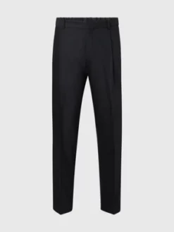 Calvin Klein Pantalon De Soirée En Laine Vierge -Calvin Klein Soldes K10K109935 BEH alternate4