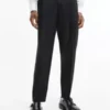 Calvin Klein Pantalon De Soirée En Laine Vierge 1 Calvin Klein Pantalon De Soirée En Laine Vierge -Calvin Klein Soldes K10K109935 BEH main
