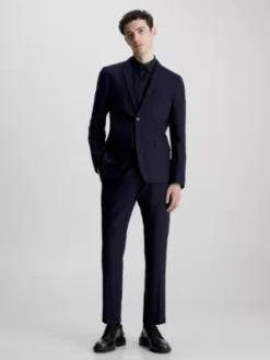 Calvin Klein Pantalon De Jogging Court En Laine élastique -Calvin Klein Soldes K10K109956 DW4 alternate3