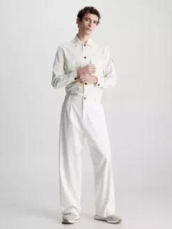 Calvin Klein Pantalon Relaxed Ample -Calvin Klein Soldes K10K110698 YBL alternate3